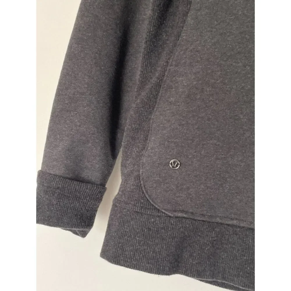 Lululemon Full Zip Jacket Size 6 could fit XS-Small  Gray Active L10